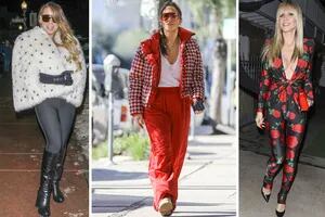 De Jennifer Lopez a Heidi Klum, los looks de las celebrities que llamaron la atención de los paparazzi