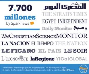 7.700 millones, una iniciativa de Sparknews