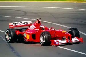 Se subasta un modelo de Ferrari con el que Schumacher fue campeón: el récord que puede lograr