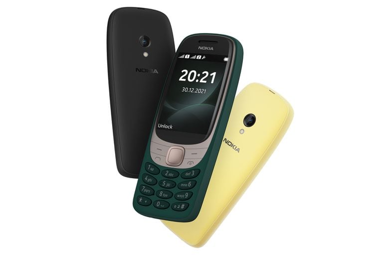 El Nokia 6310 recupera el diseo base del modelo de 2001 pero con componentes actualizados