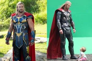 Chris Hemsworth mostró a su hija 11 años después del primer rodaje de Thor y la elogió