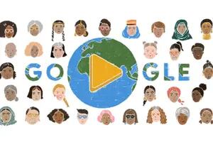 Google conmemora esta fecha con un mensaje inclusivo en el doodle