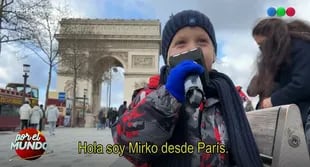 Mirko fue el móvil estrella en este episodio de Por el mundo (Telefe) (Crédito: Captura de video Telefe)