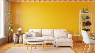 Pintar solo una pared es una idea para renovar tu casa