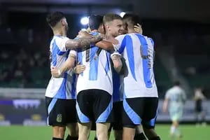 Partidos de Argentina Sub 23: resultado del primer amistoso y cuándo vuelve a jugar