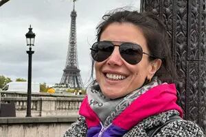 Andrea Rincón posó junto a la Torre Eiffel y sorprendió al revelar el motivo por el que viajó a París