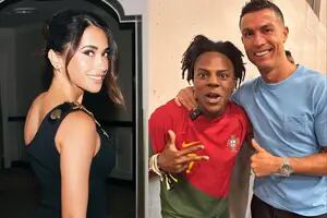 Un fan de Cristiano Ronaldo grabó la reacción de Anto Roccuzzo cuando le pidió una foto
