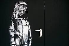 Sorpresa en París: roban una obra de Bansky que homenajeaba a las víctimas de EI