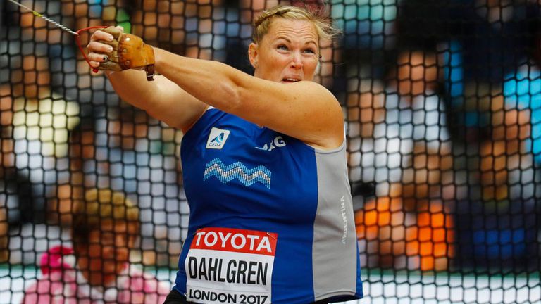 Dahlgren puso en duda su futuro en el atletismo