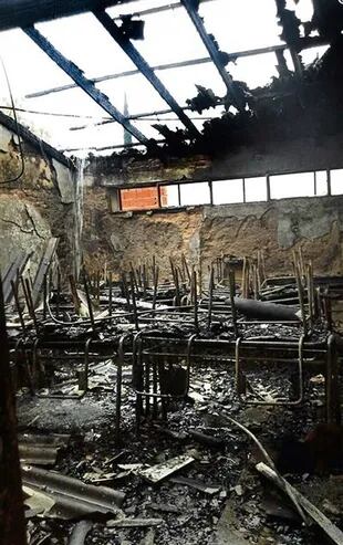 Moreno. Incendio intencional de la escuela N° 27, hace dos meses; cuatro aulas quedaron destruidas 