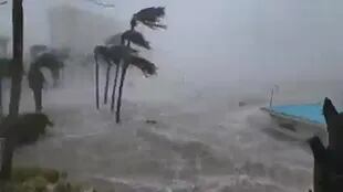 El impacto del huracán Ian en Florida (imagen de video)