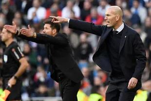 A dúo: Zidane y Simeone parecen imitarse