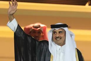 El actual emir de Qatar, Tamim bin Hamad
