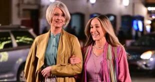Cynthia Nixon y Sarah Jessica Parker en los nuevos episodios que se estrenarán mañana por HBO Max