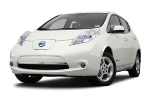 Un Nissan Leaf edición 2012