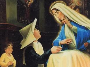 Catalina Labouré vio por primera vez a la Virgen María cuando tenía 24 años.