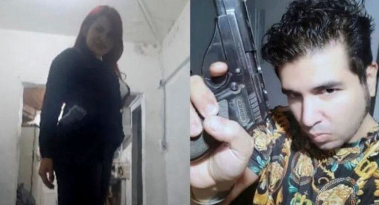 El atacante de la vicepresidenta y su novia posan con el arma utilizada en el intento de magnicidio contra Cristina Kirchner