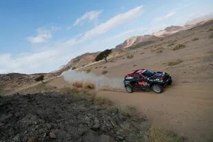Orly Terranova en la cuarta etapa del Dakar 2020