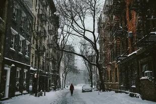 Febrero suele ser el mes donde se registran más nevadas en Nueva York