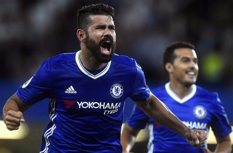 Diego Costa marcó el gol del triunfo para Chelsea