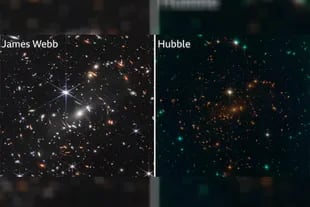 La calidad de las imágenes del James Webb y el Hubble