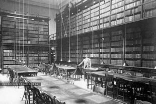 Biblioteca de la primera Facultad de Derecho.