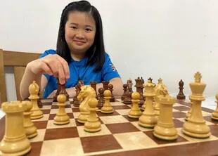 A Maggie Wang le ayudan en el ajedrez sus buenos resultados en Matemáticas