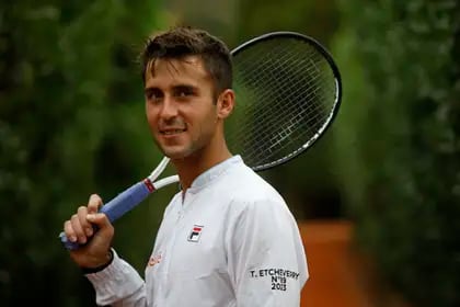 Tomás Etcheverry, el tenista platense que en los próximos días podría debutar en la Copa Davis
