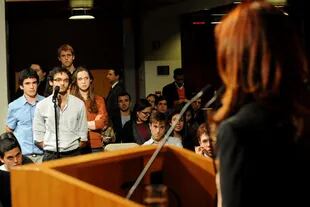 Juan Maquieyra se dio a conocer por la pregunta que incomodó a Cristina Kirchner durante una exposición en Harvard
