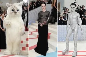 Del “hombre gato” a las transparencias de Rachel Brosnahan, los looks más osados de la noche