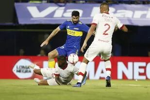 La lesión de Benedetto, la chance de Orsini y el ingreso de Vázquez en un Boca sin gol
