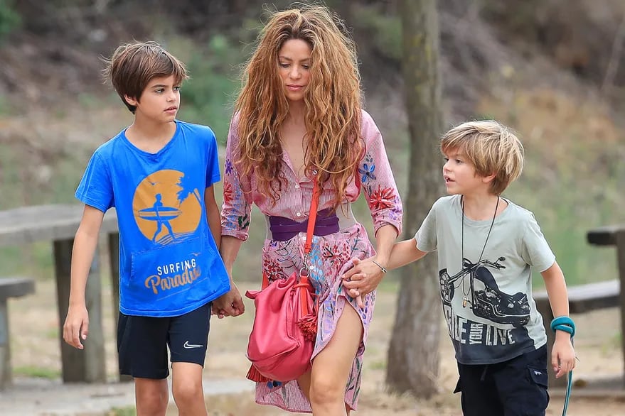 Shakira ganó la custodia de sus hijos y se muda a su casa de Miami