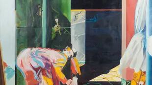 Osito (1975), una de las pinturas de Plate que se expone hasta fin de marzo en la muestra Buenos Aires-París-Buenos Aires
