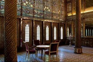 El Palacio de Golestán es muestra evidente de la influencia occidental en las artes iraníes