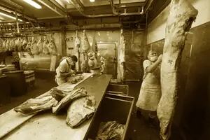 La faena y la venta de carne en la antigua Buenos Aires