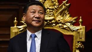 El presidente chino, Xi Jinping , durante una cumbre en Lima. China es el principal socio comercial de Perú.