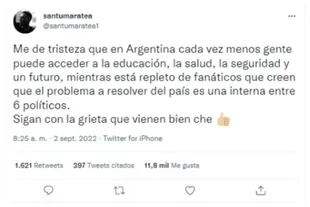 La opinión de Santiago Maratea sobre lo sucedido con Cristina Kirchner