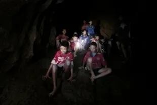 Los chicos atrapados en la cueva tailandesa