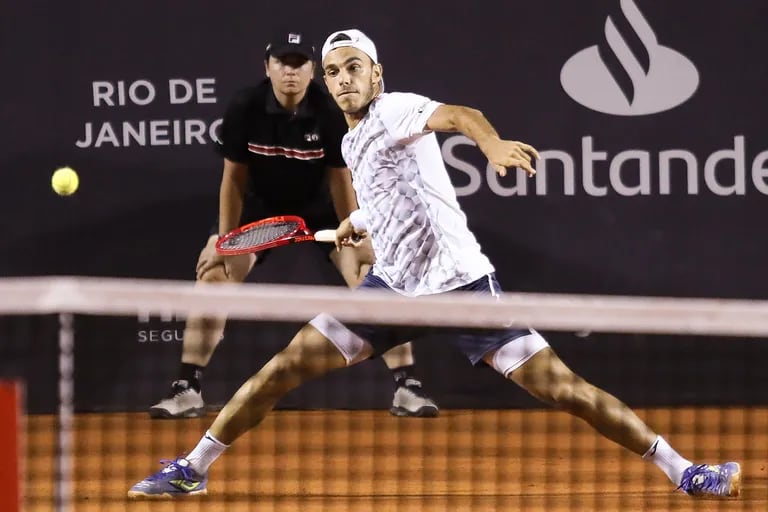 A pesar del traspié, para Francisco Cerúndolo se cierra una estupenda semana: por primera vez alcanzó una semifinal de un certamen ATP 500.