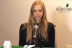 La "anti-Greta": la adolescente que cobra por cuestionar el cambio climático
