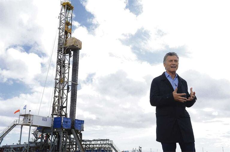 Macri dio un inusual mensaje al país desde el yacimiento de Vaca Muerta, en Neuquén
