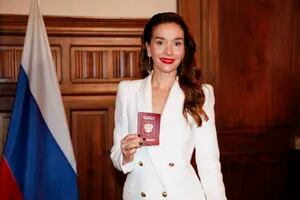 La emoción a flor de piel de Natalia Oreiro al recibir la ciudadanía rusa