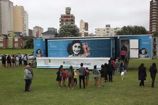 Escala en Miramar de la muestra itinerante sobre Ana Frank