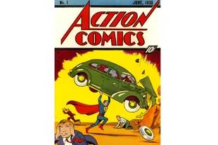 Portada del número uno de Action Comics