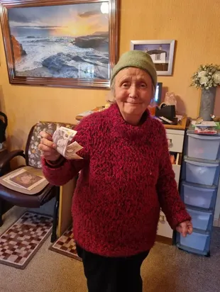 Margaret recibió de vuelta su dinero: el monto superaba los $70 mil argentinos 