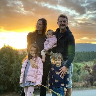 Paula Chaves y Peter Alfonso se casaron en 2014 y tuvieron tres hijos Olivia, Baltazar y Filipa