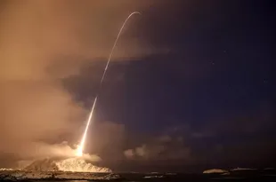 Lanzamiento de un cohete científico, similar al que alarmó a Rusia