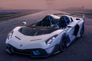 Exclusivo: Lamborghini creó un auto sin techo ni parabrisas solo para un cliente