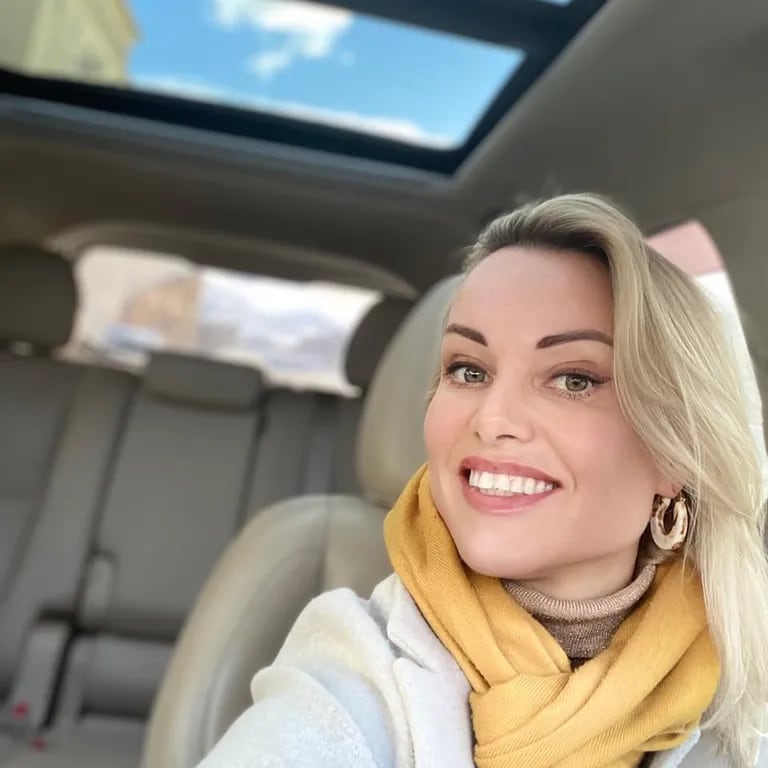 Marina Ovsyannikova trabaja comme présentatrice de noticias en Russie