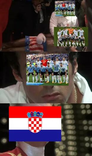 Meme sobre la eliminación de Brasil ante Croacia por penales en los cuartos de final del Mundial de Qatar 2022